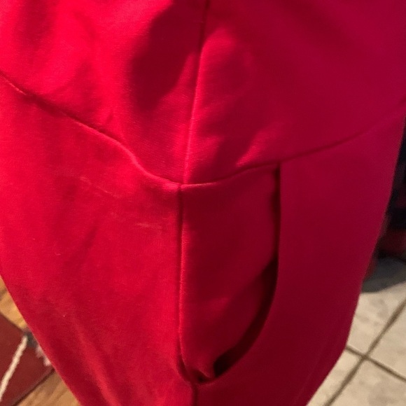 Orly Collection Red pants with pockets size large EUC - Picture 2 of 5